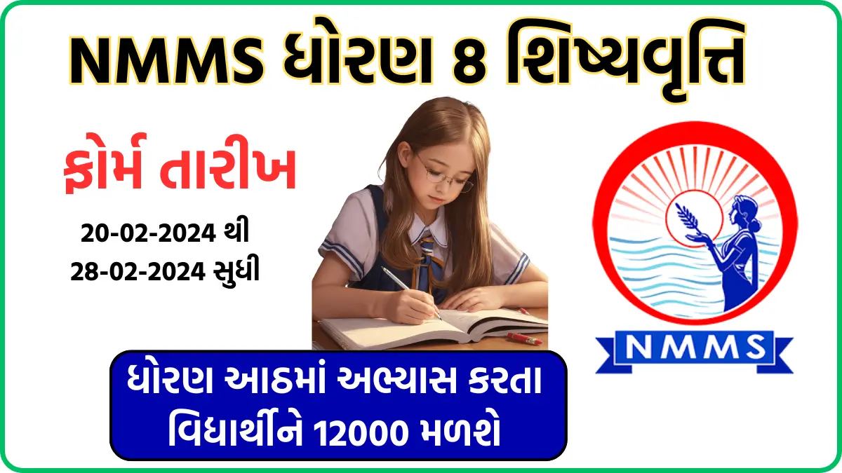 2024 Gujarat NMMS Exam